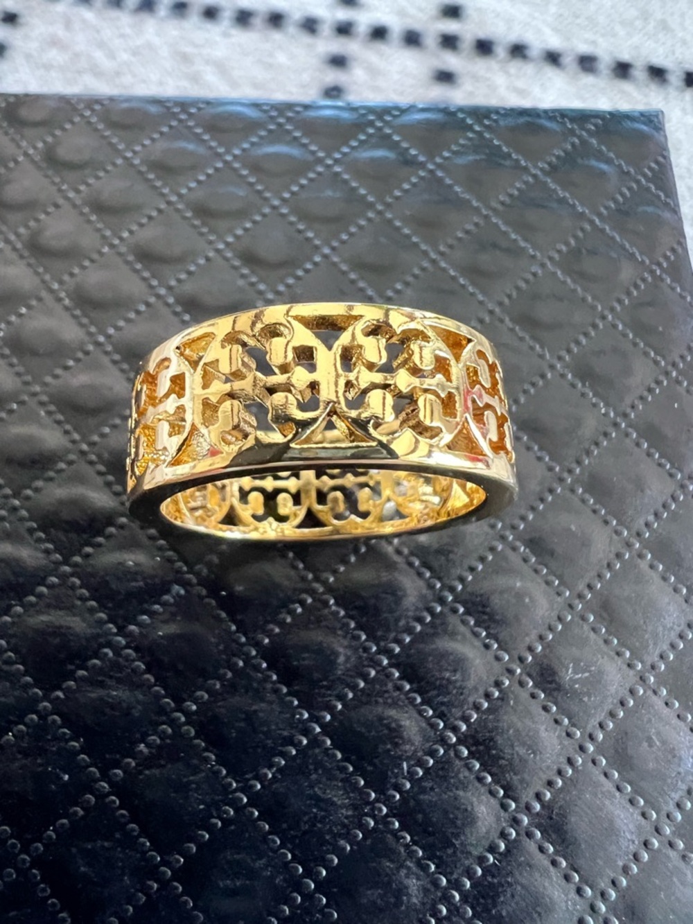 Tory Burch Gold Ring Size 7.5